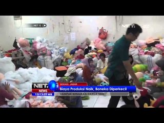 Download Video: Kenaikan harga bbm berdampak pada rumah produksi boneka - NET12