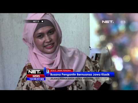 Keluarga Jokowi pilih busana klasik Jawa untuk pernikahan Gibran - NET12