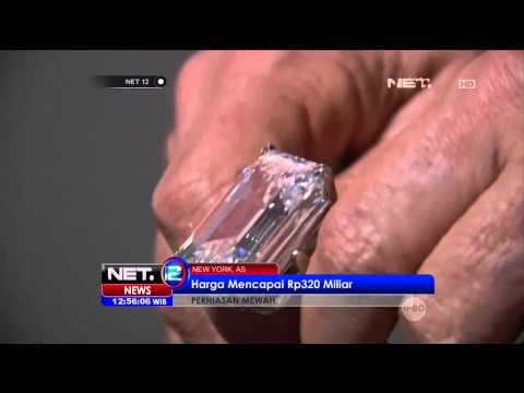 Berlian 100 Karat Bernilai Ratusan Miliar Rupiah Dilelang - NET12