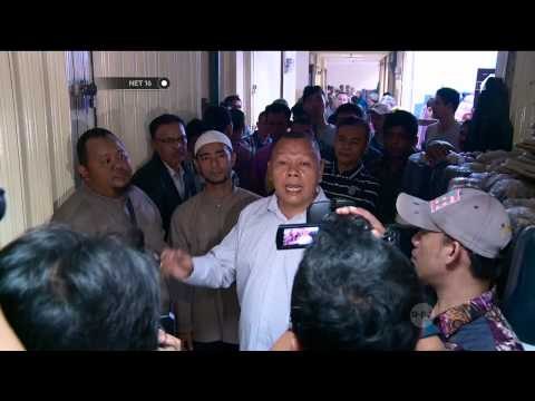 Pedagang di Blok F Tanah Abang buka paksa kios mereka yang disegel - NET16