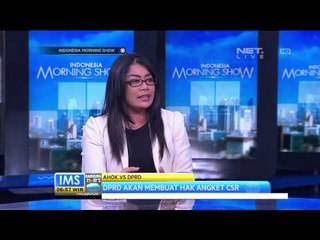 Talk Show Ahok VS DPRD IMS