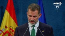 Rey Felipe: España vive “un inaceptable intento de secesión”