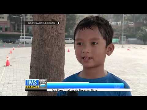 Ratusan Anak Kecil Lomba Lari Menggunakan Kostum Kesukaan IMS