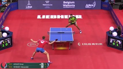 2017 Men's World Cup Highlights I Aleksandar Shibaev vs Omar Assar (Group)