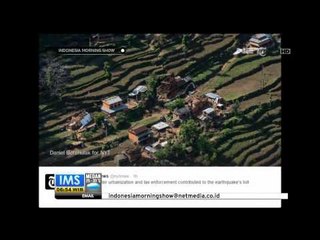 Trending topic tentang gempa di Nepal - IMS