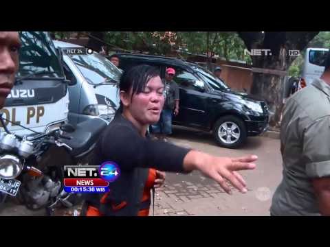 Petugas Satpol PP Jakarta Merazia Pedagang di Monas - NET24