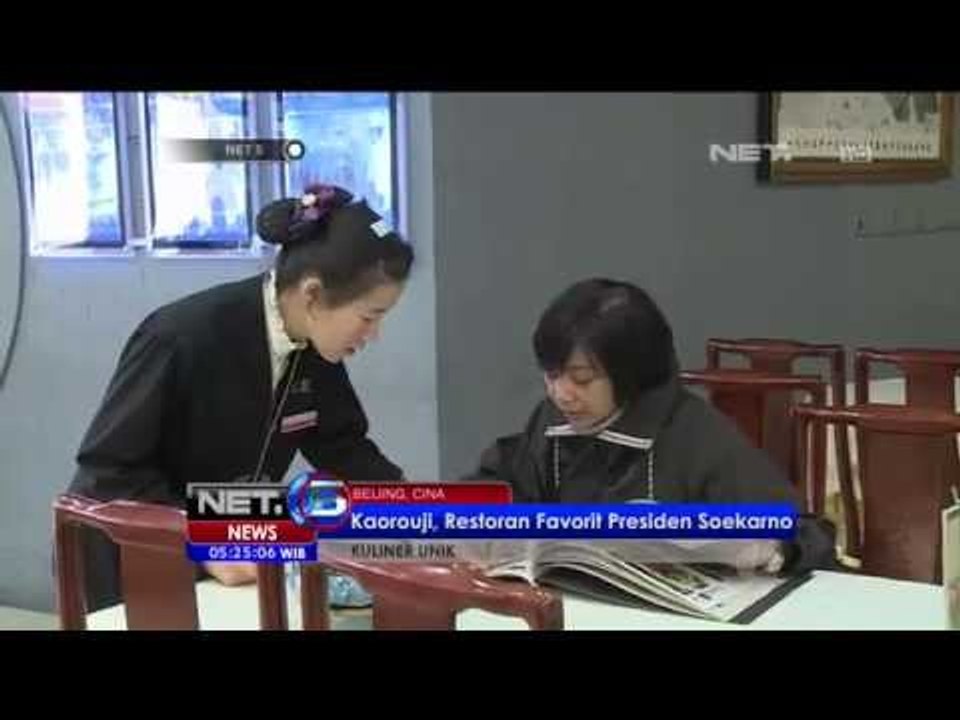 Restoran favorite Bung Karno di Cina - NET5