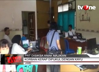 Kerap Dipukul dengan Kayu, PRT Lapor Polisi