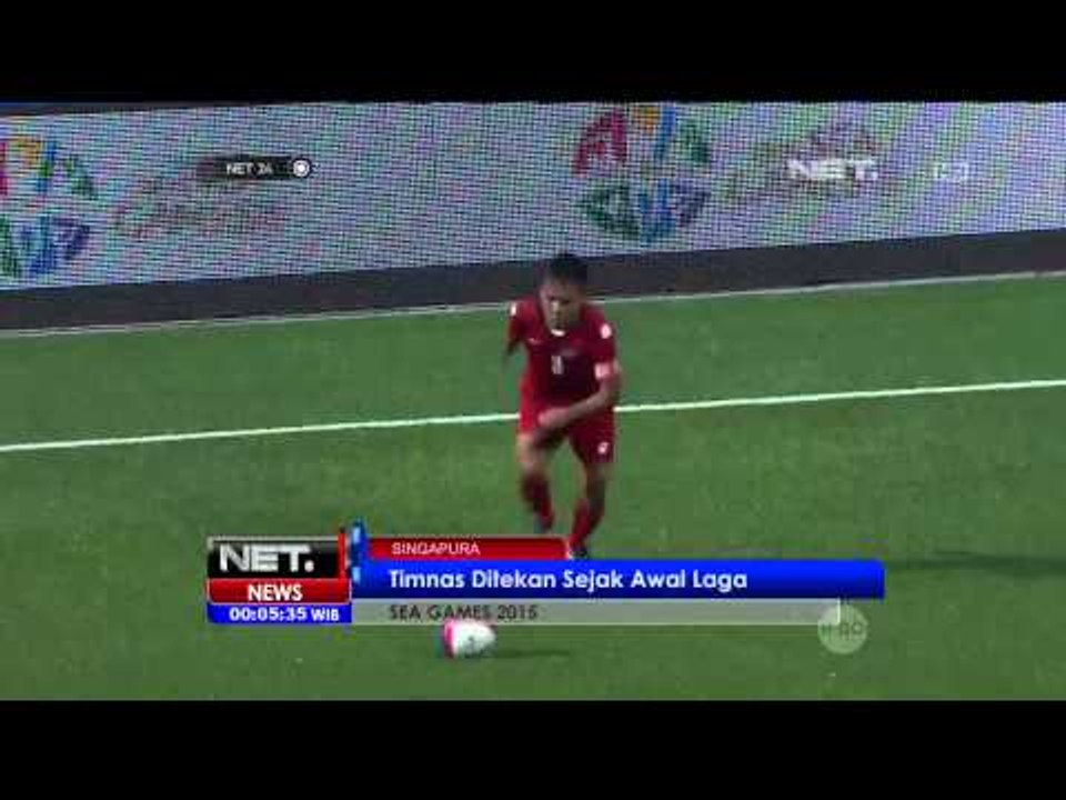 Kekalahan Timnas Garuda Muda dari Timnas Myanmar di Sea Games 2015 - NET24