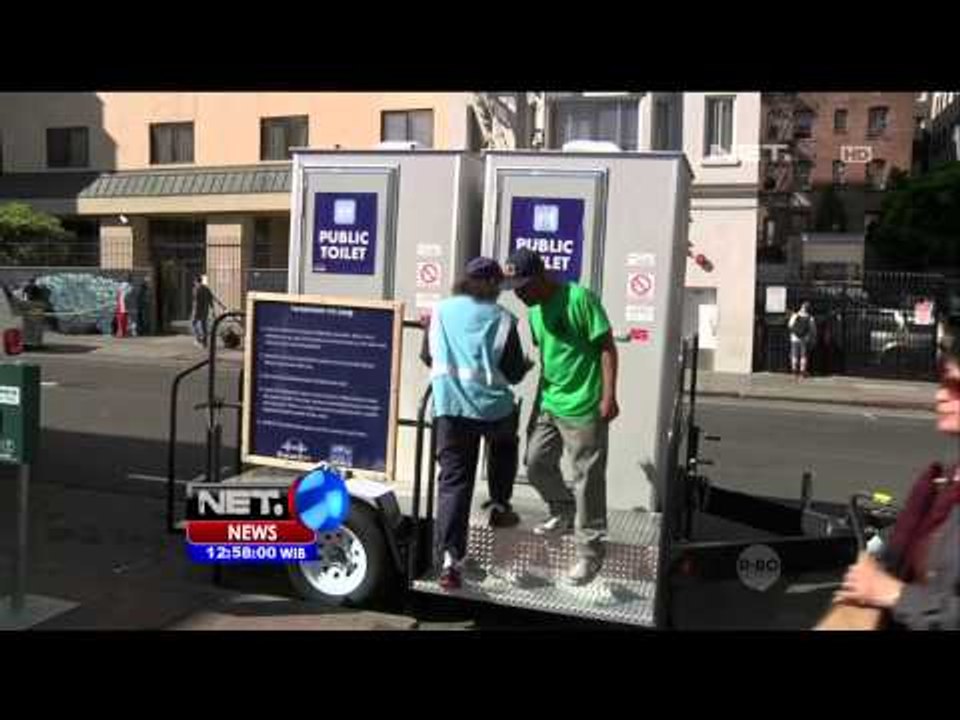 Fasilitas Kebersihan Toilet Keliling Bagi Tunawisma - NET12
