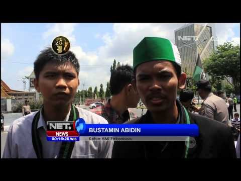 Demonstrasi Harkitnas Berujung Ricuh di Pekanbaru, Riau - NET24