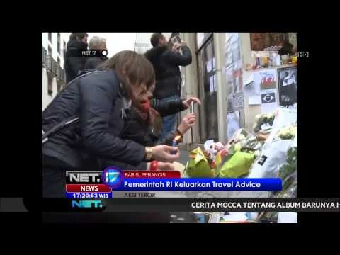 Pemerintah Indonesia keluarkan Travel Advice bagi warga Indonesia di Kota Paris - NET17