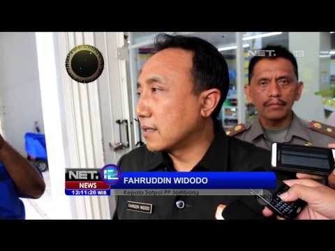 Satpol PP Segel Minimarket Tanpa Ijin di Jombang - NET12