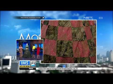 Talk Show Ristya Stefanie Perancang Baju Pengantin Batik Anyaman - IMS