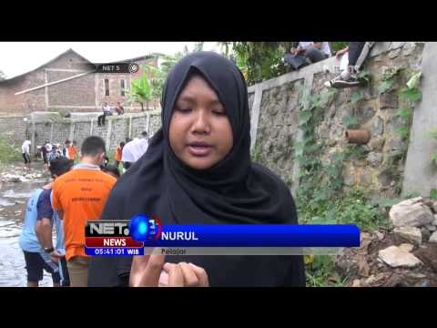 Ratusan Pelajar SMP Teliti Air Sungai di Bandung - NET5