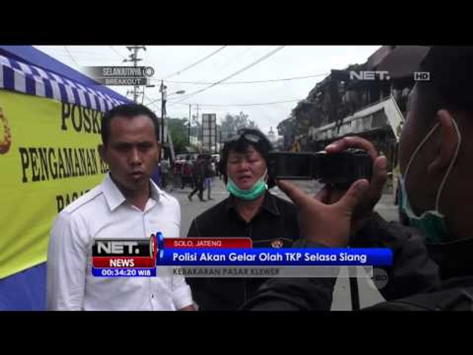 Jusuf Kalla Berjanji Akan Bangun Pasar Klewer Solo Kembali - NET24