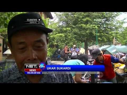 Persiapan Becak di Solo Jelang Pernikahan Putra Presiden - NET24