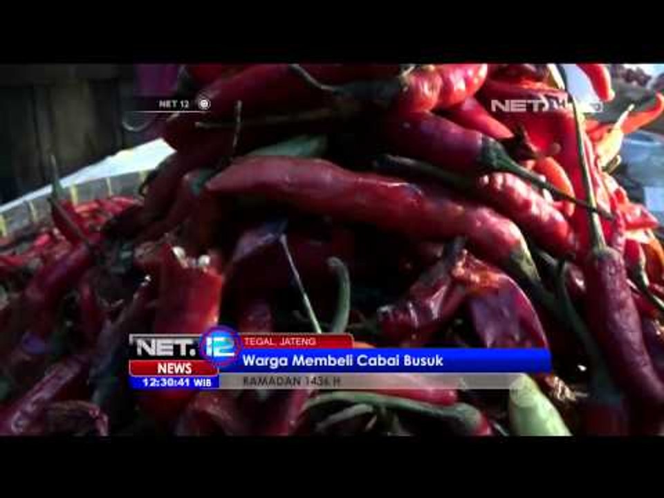 Harga Cabai Melonjak Naik, Warga Beli Cabai Busuk - NET12