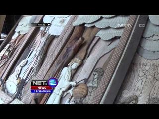 Kreasi lukisan relief cerita rakyat - NET12