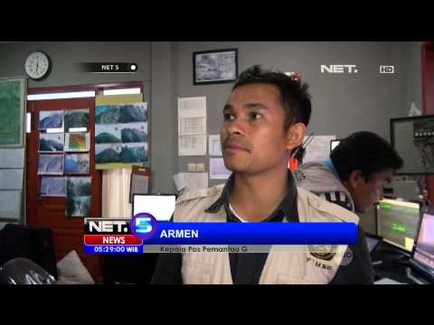 Ratusan Kali Guguran Awan Panas Sinabung dalam 6 Jam - NET5