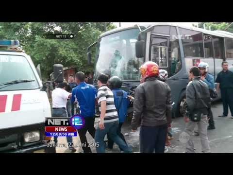 Kronologis Kecelakaan Busway di Mampang Jaksel - NET12