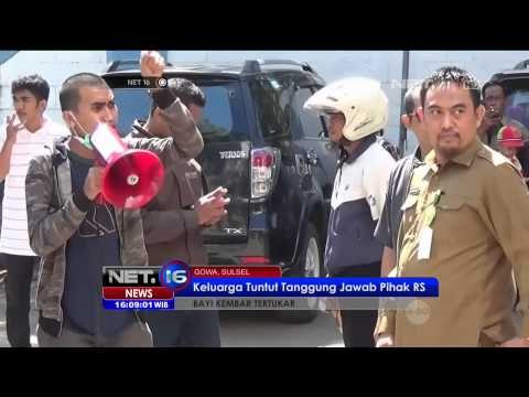 Bayi Tertukar, Tim Forensik Ambil Sampel Sidik Jari Kaki Kedua Bayi - NET16