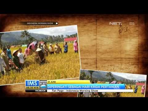 Todays History 21 Juni Hari Krida Pertanian - IMS