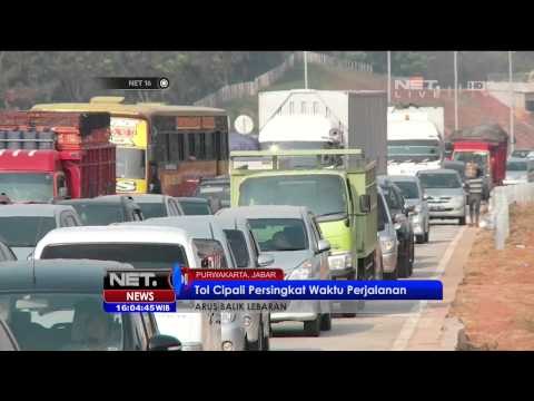 Live Report Dari Cipali, Arus Balik Lebaran Ramai Lancar - NET16