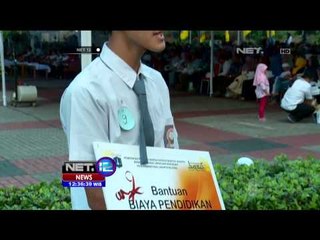 11 Ribu Orang Menerima Zakat Bulan Ramadan 1436 H - NET12