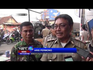 Puluhan Aparat Tertibkan PKL di Cimahi - NET24