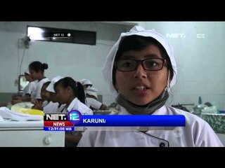 Puluhan Siswa SMK Solo Isi Liburan dengan Membuat Kue Kering - NET12