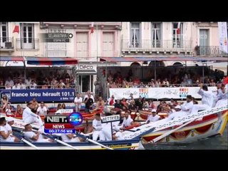 Tradisi Joutes Gladiator Di Atas Perahu - NET24