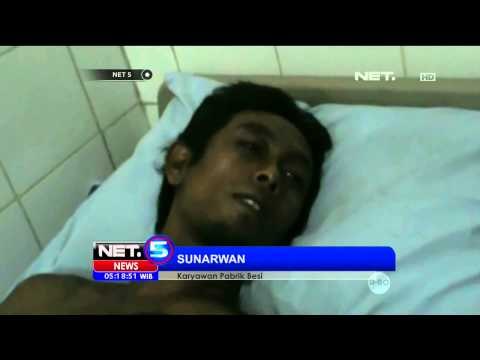 5 Karyawan Korban Ledakan Pabrik Besi Masih Dirawat Intensif - NET5
