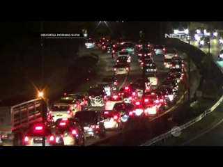 Arus Balik di Jalur Cikampek Macet Total - IMS