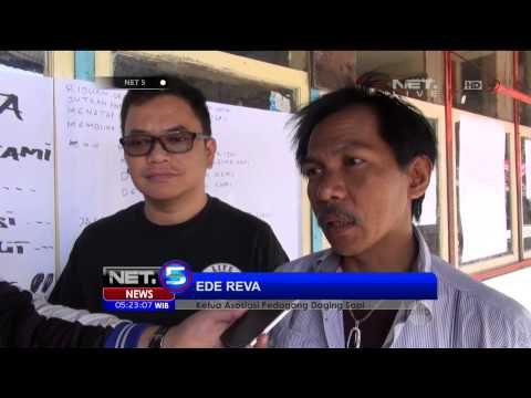 Stok dan Harga Daging Tinggi, Pedagang di Tasikmalaya Mogok Berjualan - NET5