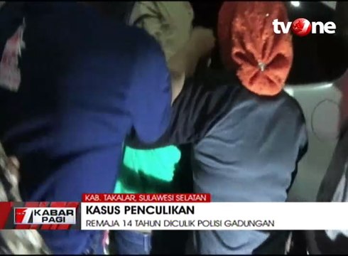 Pelaku Penculikan dan Pemerkosaan Terekam CCTV