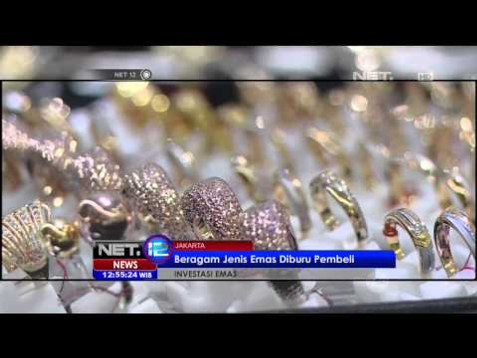 Jelang Mudik, Jual Beli Emas Laris Manis - NET12