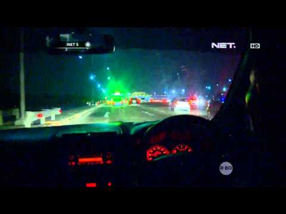 Kepadatan Arus Balik Gerbang Tol Exit Cikampek - NET5