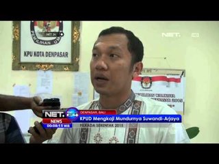 KPUD Denpasar Mengkaji Mundurnya Suwandi Arjaya - NET24
