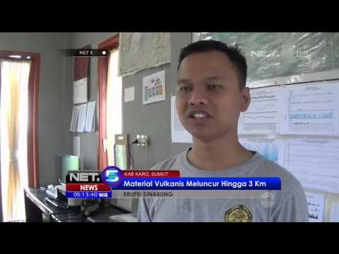 Aktivitas Gunung Api Sinabung Lebih Tinggi dari Biasanya - NET5