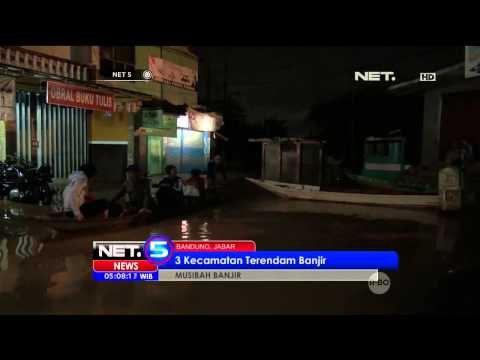 Sungai Citarum meluap ratusan rumah tergenang banjir - NET5
