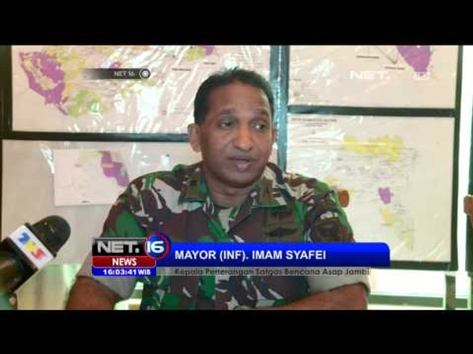 Petugas Terkendala Asap Pekat, Pemadaman Kebakaran Lahan Dan Hutan - NET16