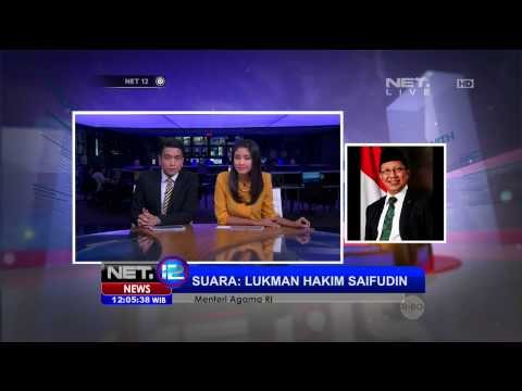 Live Phone Menteri Agama Lukman Hakim, Terkait Kejadian Masjidil Haram, Mekkah - NET12