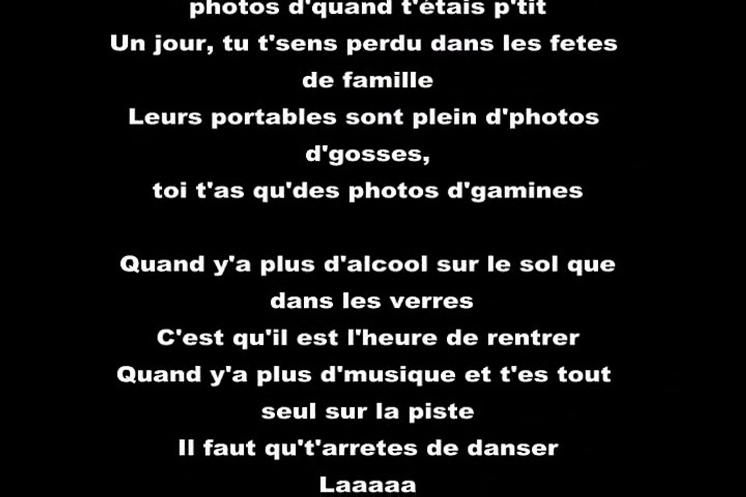 Orelsan - La fête est finie (Paroles)  1