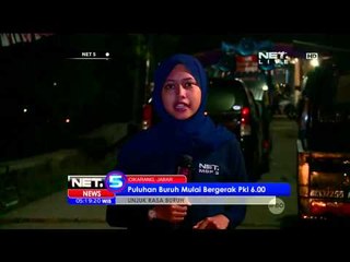 Live Report Dari Cikarang, Persiapan Demo Buruh - NET5