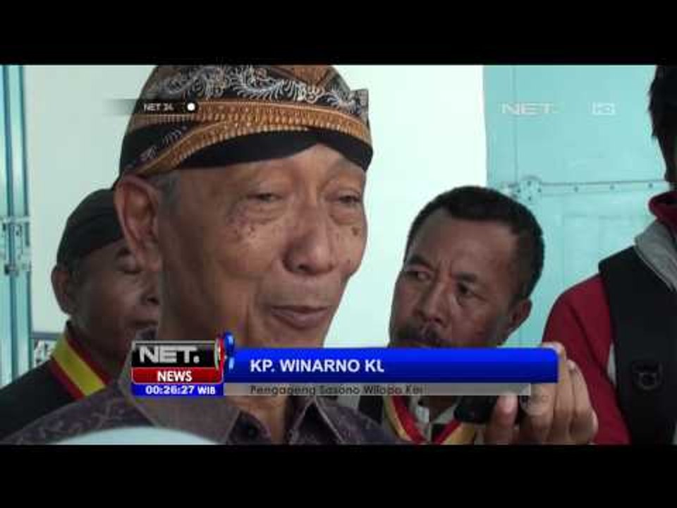 Ribuan Warga Solo Gerebek Gunungan Syawal - NET24