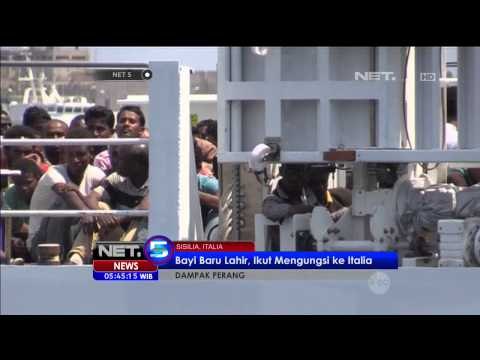 Dampak Perang, Bayi Baru Lahir Ikut Mengungsi ke Italia - NET5