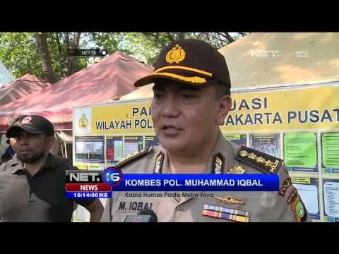Kondisi Terkini Aksi Demo Buruh di Depan Istana Merdeka - NET16