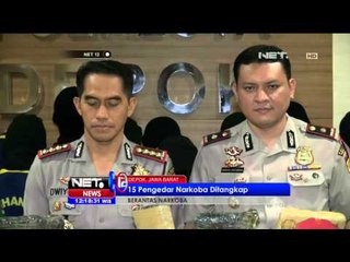 Belasan Pengedar Narkotika Diringkus Polresta Depok - NET12