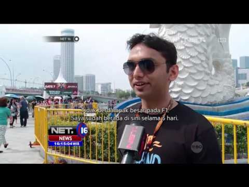 Kualitas Udara Fluktuatif, GP F1 Tetap Digelar di Singapura - NET16